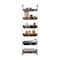 Organize It All Deluxe Over the Door 6-Basket Hanging Storage Unit , black NH-17716 NH-17716 - alternate 6